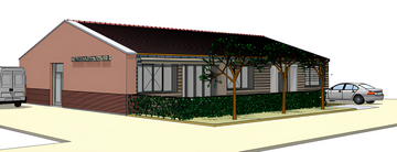 Réhabilitation énergétique de l 'Espace Associatif En But à SAMATAN