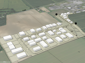 Extension de la ZAC de PONT PEYRIN 3 sur la commune de L' ISLE JOURDAIN